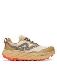 New Balance Buty do biegania Fresh Foam X Hierro v9 MHIER9N8 Beżowy. Brązowe buty sportowe męskie New Balance, bez wzorów, z materiału, bez zapięcia, do biegania. Za 699.99 zł.