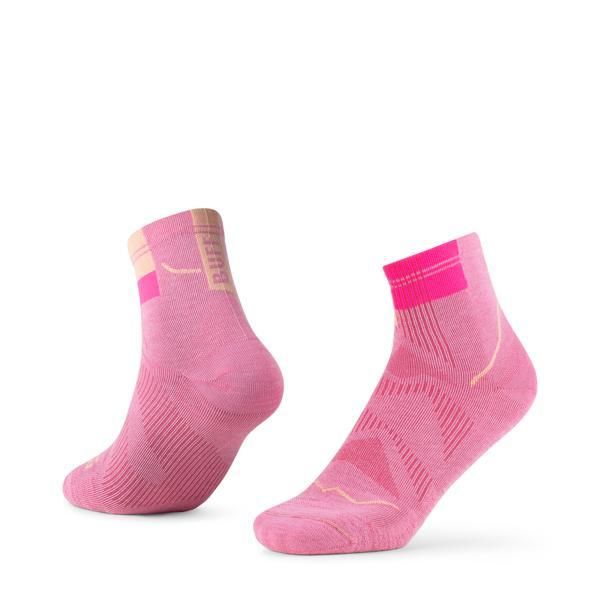 Skarpetki Buff COOLNET® QUARTER SOCK CQ. Czarne skarpetki damskie Buff, bez wzorów, z elastanu. Za 109.99 zł.