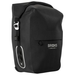 Torba Rowerowa Single Scape L 18-22L. Czarne torby na ramię męskie Brooks England, z materiału, na ramię. Za 590.49 zł.