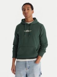 Quiksilver Bluza EQYFT05136 TKG Zielony Comfort Fit. Zielone bluzy męskie Quiksilver, m, bez wzorów, z bawełny, bez ramiączek, bez kaptura. Za 229.99 zł.