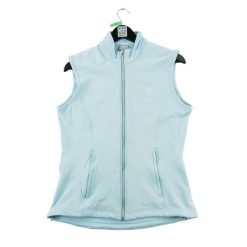 Kurtka dresowa damska Nike. Niebieskie kurtki sportowe damskie Nike, m, bez wzorów, z dresówki, bez ramiączek, bez kaptura, na fitness i siłownię. Za 102.20 zł.