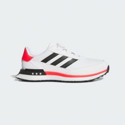 Buty S2G Spikeless BOA 24 Wide Golf. Białe swetry męskie Adidas, l, bez wzorów, z materiału, bez kołnierzyka, bez ramiączek. Za 517.00 zł.