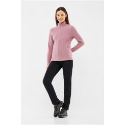 Bluza damska VIKING Tesero Lady Polartec. Czerwone bluzy damskie Viking, bez wzorów, sportowe, bez ramiączek, bez kaptura. Za 239.90 zł.