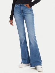 Lee Jeansy Breese L32YROEU Niebieski Flare Fit. Niebieskie jeansy damskie Lee, bez wzorów, z bawełny. Za 299.99 zł.