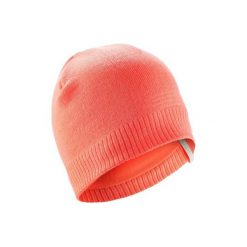 Czapka narciarska PURE. Czerwone czapki damskie WED'ZE, bez wzorów, z elastanu, klasyczne. Za 29.99 zł.