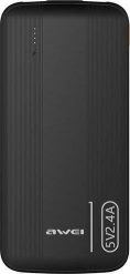 Powerbank Awei Powerbank Awei P20K 10000mAh 2xUSB 2,4A czarny. Czarne powerbanki Awei. Za 35.82 zł.