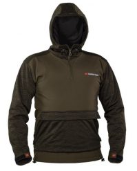 Softshell Bluza wędkarska z kapturem. Zielone bluzy damskie TANDEM BAITS, l, bez wzorów, z materiału, biznesowe, bez ramiączek, z kapturem. Za 260.69 zł.