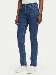 Tommy Hilfiger Jeansy WW0WW49957 Niebieski Slim Fit. Niebieskie jeansy damskie Tommy Hilfiger, bez wzorów, z bawełny. Za 409.99 zł.