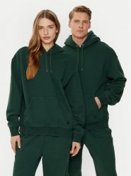 Converse Bluza Unisex Gold Standard 10025917-A08 Zielony Loose Fit. Zielone bluzy męskie Converse, m, bez wzorów, z bawełny, bez ramiączek, bez kaptura. Za 289.99 zł.