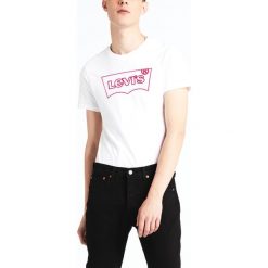 Levi's Housemark Graphic Koszulka Biały. Białe t-shirty męskie Levi's®, l, bez wzorów, z bawełny, bez kołnierzyka, bez ramiączek. Za 137.95 zł.