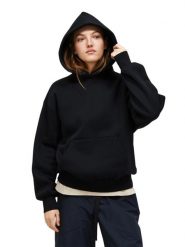 Bluza Peak Performance damska Original Stomp Hood czarna - M. Czarne bluzy damskie Peak Performance, l, bez wzorów, z bawełny, eleganckie, bez ramiączek, bez kaptura. Za 529.00 zł.