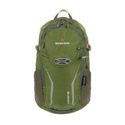 Plecak turystyczny BERGSON ADRENDAL 25 L. Zielone plecaki damskie Bergson, bez wzorów, sportowe. W wyprzedaży za 254.00 zł.