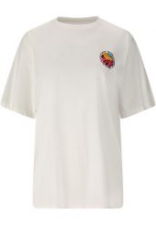 T-shirt damski Whistler Saloma. Białe t-shirty damskie Whistler, l, bez wzorów, z bawełny, klasyczne, bez kołnierzyka, bez ramiączek. Za 138.50 zł.