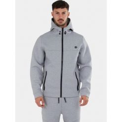 Bluza Męska Fundango Hamal Tech Z Kapturem. Szare bluzy sportowe męskie FUNDANGO, m, bez wzorów, prążkowane, z kapturem. Za 319.90 zł.