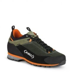 Buty trekkingowe męskie Aku Link Gtx. Zielone buty zimowe męskie Aku, bez wzorów, ze skóry, bez obcasa, bez zapięcia. Za 776.99 zł.