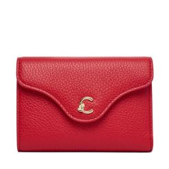 Portfel Coccinelle. Czerwone portfele damskie Coccinelle. Za 649.99 zł.