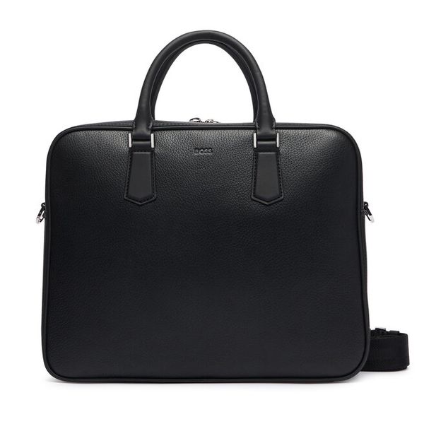 Torba na laptopa BOSS. Czarne torby na laptopa damskie Boss, bez wzorów. Za 2,199.00 zł.
