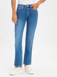 Tommy Hilfiger Dżinsy bootcut - Flo Kobiety Bawełna niebieski, 29-30. Niebieskie jeansy damskie Tommy Hilfiger, z aplikacjami, z bawełny, klasyczne. Za 329.95 zł.