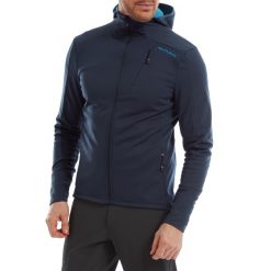 Kurtka Altura Cave Softshell. Niebieskie kurtki męskie ALTURA, xl, bez wzorów, z softshellu, bez kaptura, rowerowe. W wyprzedaży za 267.00 zł.