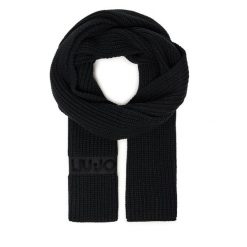 Szalik Liu Jo. Czarne szaliki damskie Liu Jo, bez wzorów. Za 299.99 zł.