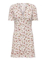 ONLY Sukienka letnia Molly 15371873 Kolorowy Regular Fit. Sukienki damskie ONLY, na lato, s, bez wzorów, z syntetyku, bez kołnierzyka, bez ramiączek. Za 129.99 zł.