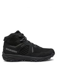 Mammut Trekkingi Ultimate III Mid Gtx GORE-TEX 3030-04680-0001-1080 Czarny. Czarne botki męskie Mammut, bez wzorów, z gore-texu, bez obcasa, bez zapięcia. Za 619.99 zł.