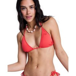 Trójkątny stanik bikini dla Kobiety SOLID ESSENTIALS Czerwony. Czerwone stroje kąpielowe damskie Roxy, l, bez wzorów, z elastanu. Za 109.99 zł.