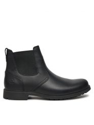 Timberland Sztyblety Stormbucks Mid C Helsea Boot TB05551R001 Czarny. Czarne botki męskie Timberland, bez wzorów, ze skóry, bez obcasa, bez zapięcia. Za 669.99 zł.