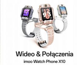 Smartwatch Barel imoo Watch Phone X10 różowy. Czerwone zegarki smartwatch Barel, bez wzorów. Za 1,105.47 zł.