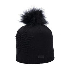 Czapka damska turystyczna CMP 5505612. Czarne czapki damskie CMP, bez wzorów, sportowe. W wyprzedaży za 97.99 zł.