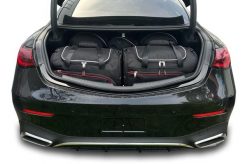 Torby Do Bagażnika Mercedes-Benz Cle Coupe 2023+ 5Szt Kjust. Czarne torby podróżne damskie KJUST, bez wzorów, z kauczuku. Za 1,416.00 zł.