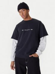 Quiksilver Bluza Openbar Crew EQYFT05154 Czarny Oversize. Czarne bluzy męskie Quiksilver, m, bez wzorów, z bawełny, bez ramiączek, bez kaptura. Za 299.99 zł.