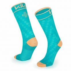 Skarpety rowerowe unisex Kilpi CYCLER-U. Zielone skarpetki damskie Kilpi, bez wzorów. Za 50.25 zł.