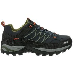 Buty trekkingowe męskie CMP Rigel Low WP. Szare trekkingi męskie CMP, z materiału, bez zapięcia. Za 363.50 zł.