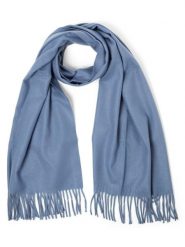 Marie Lund Szalik Kobiety Sztuczne włókno niebieski, ONE SIZE. Niebieskie szaliki damskie Marie Lund, bez wzorów, z włókna. Za 199.95 zł.