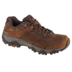 Buty do chodzenia męskie Merrell Moab Adventure 3. Brązowe buty zimowe męskie Merrell, bez wzorów, bez obcasa, bez zapięcia. Za 607.00 zł.