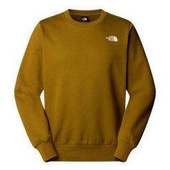 Bluza The North Face SIMPLE DOME CREW. Zielone bluzy męskie The North Face, m, bez wzorów, bez ramiączek, bez kaptura. Za 289.85 zł.