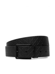 Calvin Klein Pasek LV04D7063G Czarny. Czarne paski męskie Calvin Klein, ze skóry. Za 210.99 zł.