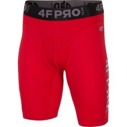 Bielizna baselayer 4FPro SPMF404 - czerwony allover. Czerwona spodnie sportowe męskie 4F, m, bez wzorów, z jersey. W wyprzedaży za 34.99 zł.