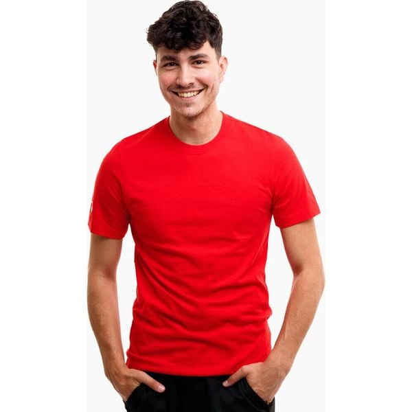 Koszulka sportowa męska Nike Park 20. Czerwone koszulki sportowe męskie Nike, m, bez wzorów, bez ramiączek, do piłki nożnej. Za 71.00 zł.