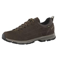 Buty turystyczne męskie niskie Meindl Durban z membrana Gore-Tex. Brązowe buty zimowe męskie MEINDL, bez wzorów, z gore-texu, bez obcasa, bez zapięcia. Za 828.90 zł.