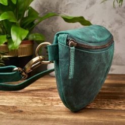 Zestaw prezentowy ZUP-59-GR saszetka nerka damska T-36-GR portfel damski skórzany T-25-GR. Portfele damskie Paolo Peruzzi. Za 333.47 zł.