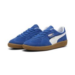 Buty Sportowe Męskie Puma Palermo. Niebieskie buty sportowe męskie Puma, bez wzorów, bez zapięcia. W wyprzedaży za 324.90 zł.