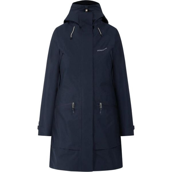 Parka dla kobiet Didriksons Ilma. Niebieskie parki damskie Didriksons, na jesień, m, bez wzorów, bez kaptura. Za 1,016.95 zł.