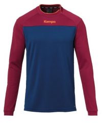 Bluza Kempa Prime. Niebieskie bluzy damskie Kempa, l, bez wzorów, z poliesteru, bez ramiączek, bez kaptura. Za 176.65 zł.