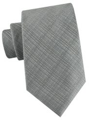 Męski Krawat - Stalowo-Popielaty - Alties. Szare krawaty i muchy Alties, bez wzorów, z tkaniny, eleganckie. Za 55.00 zł.