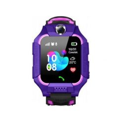 Smartwatch GoGPS K24 Fioletowy (K24PR). Fioletowe zegarki smartwatch GoGPS, bez wzorów. Za 249.00 zł.