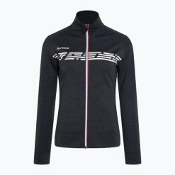 Bluza tenisowa damska Tecnifibre 21LAHO Knit. Czarne bluzy damskie TECNIFIBRE, bez wzorów, sportowe, bez ramiączek, bez kaptura. Za 274.00 zł.