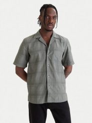 BOSS Koszula Rayer_M 50559322 Szary Regular Fit. Szare koszule męskie Boss, l, bez wzorów, z bawełny, bez kołnierzyka, bez ramiączek. Za 429.99 zł.