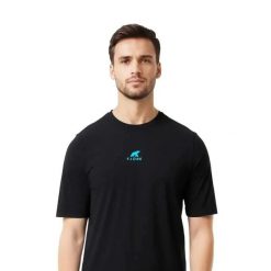 Koszulka sportowa Performance męska. Czarne koszulki sportowe męskie FJORK MERINO, m, bez wzorów, z elastanu, bez ramiączek, trekkingowe. Za 399.00 zł.